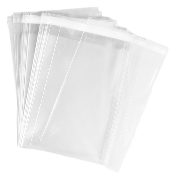 50 9X12 Clear Self Seal Adhesive Bags Inventory - Picture 2 of 4